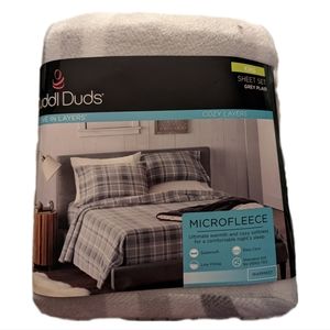 NWT Cuddl Duds Microfleece Sheets